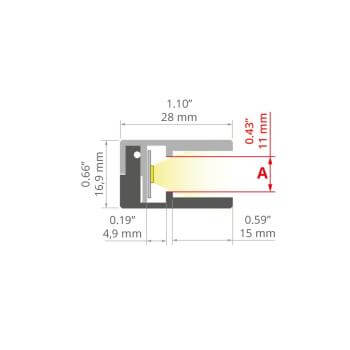 LED-Alu Profil KRAV-05IN
